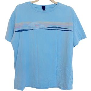 Oversized ride the wave graphic tee XS wild fable NWOT